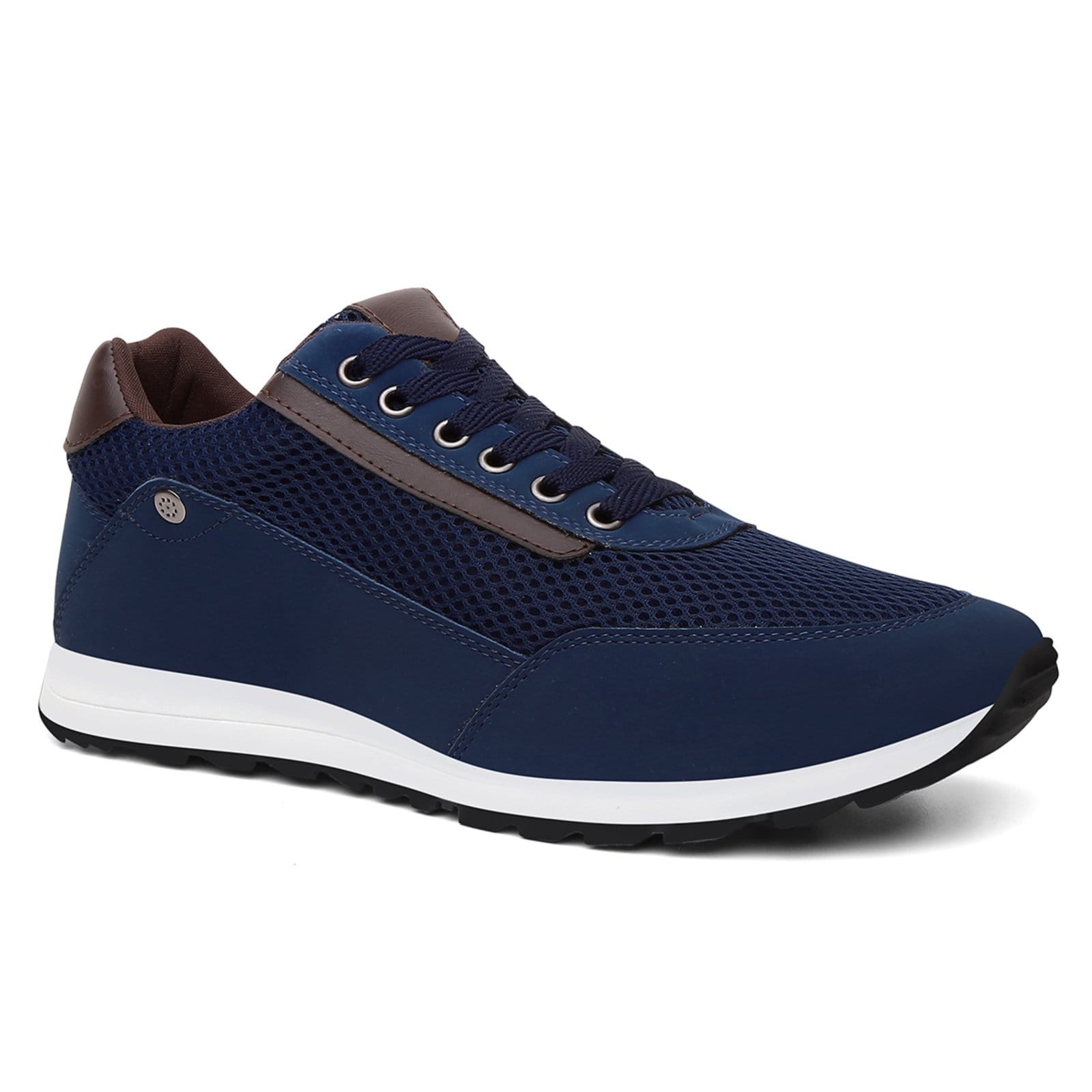 Tênis Masculino Casual Sapatênis Elegante Sapato Social Esporte Azul Marinho - 2