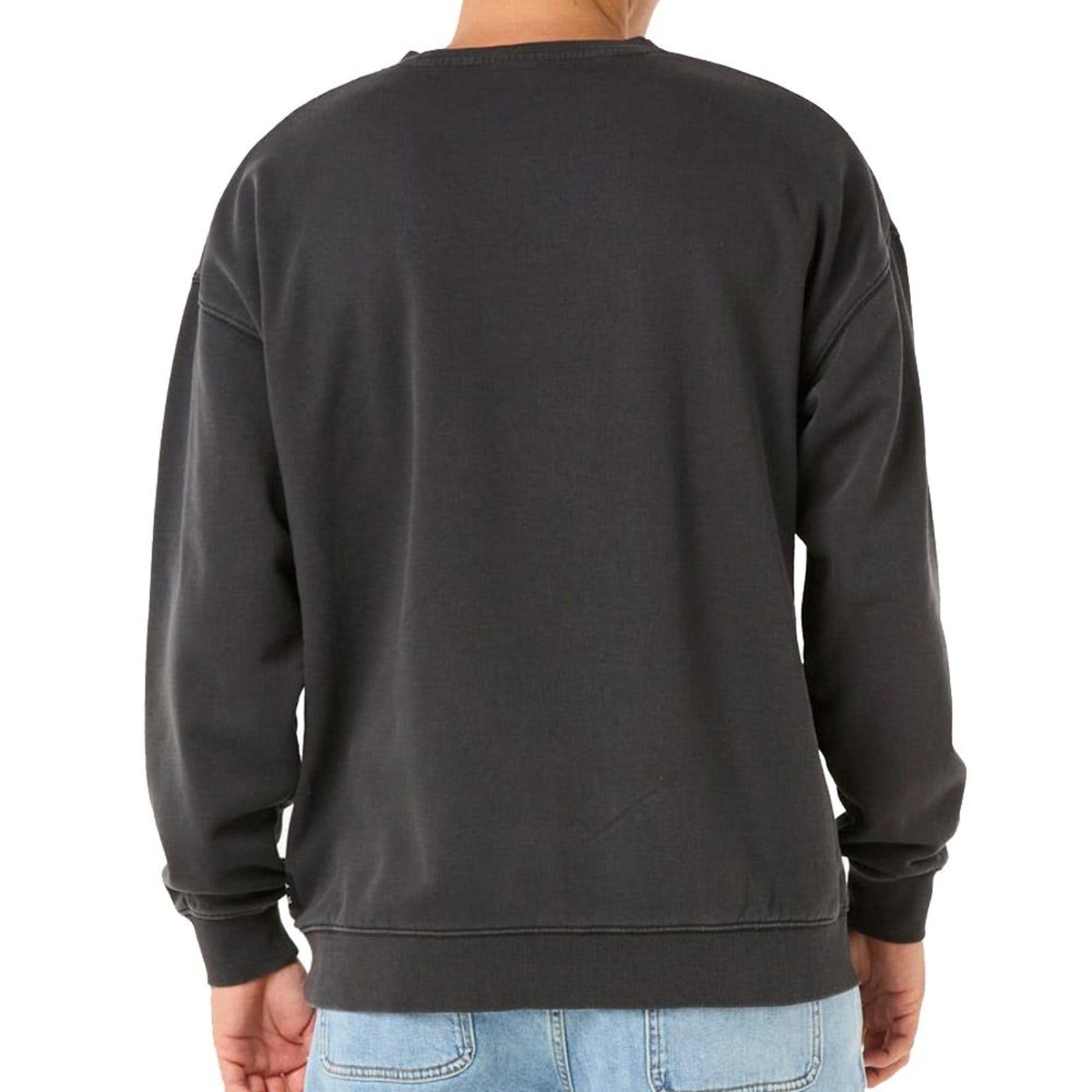 Vista 2 Moletom Careca Rip Curl Classic Surf Wash WT25 Washed Black Rip Curl preto black