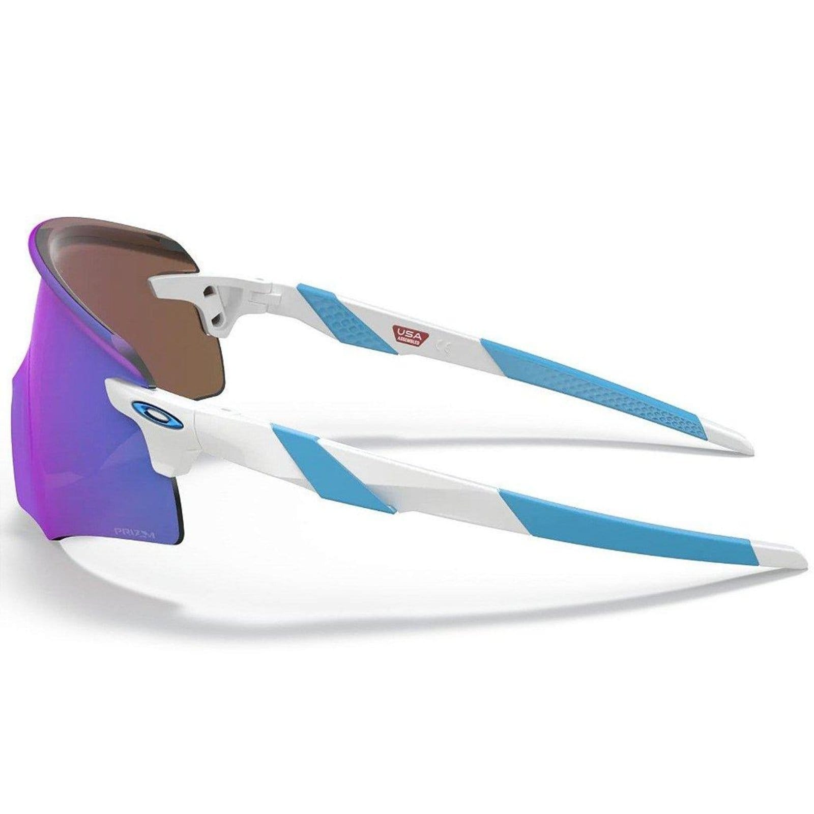 Vista 2 Óculos de Sol Oakley Encoder Polished White W/ Prizm Sapphire Oakley branco white