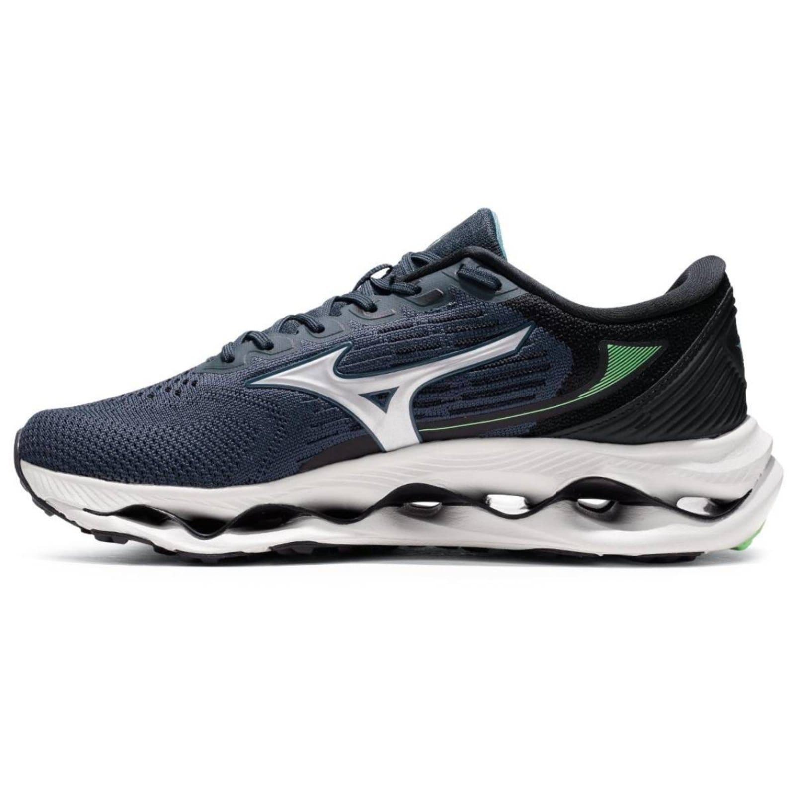Vista 2 Tênis Mizuno Wave Legend 4 - Masculino - Marinho Mizuno azul marinho