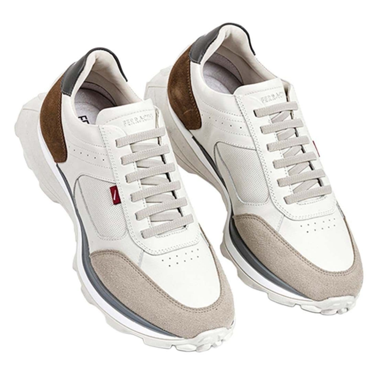 Vista 2 Tênis Ferracini Mid Titanium FERRACINI branco