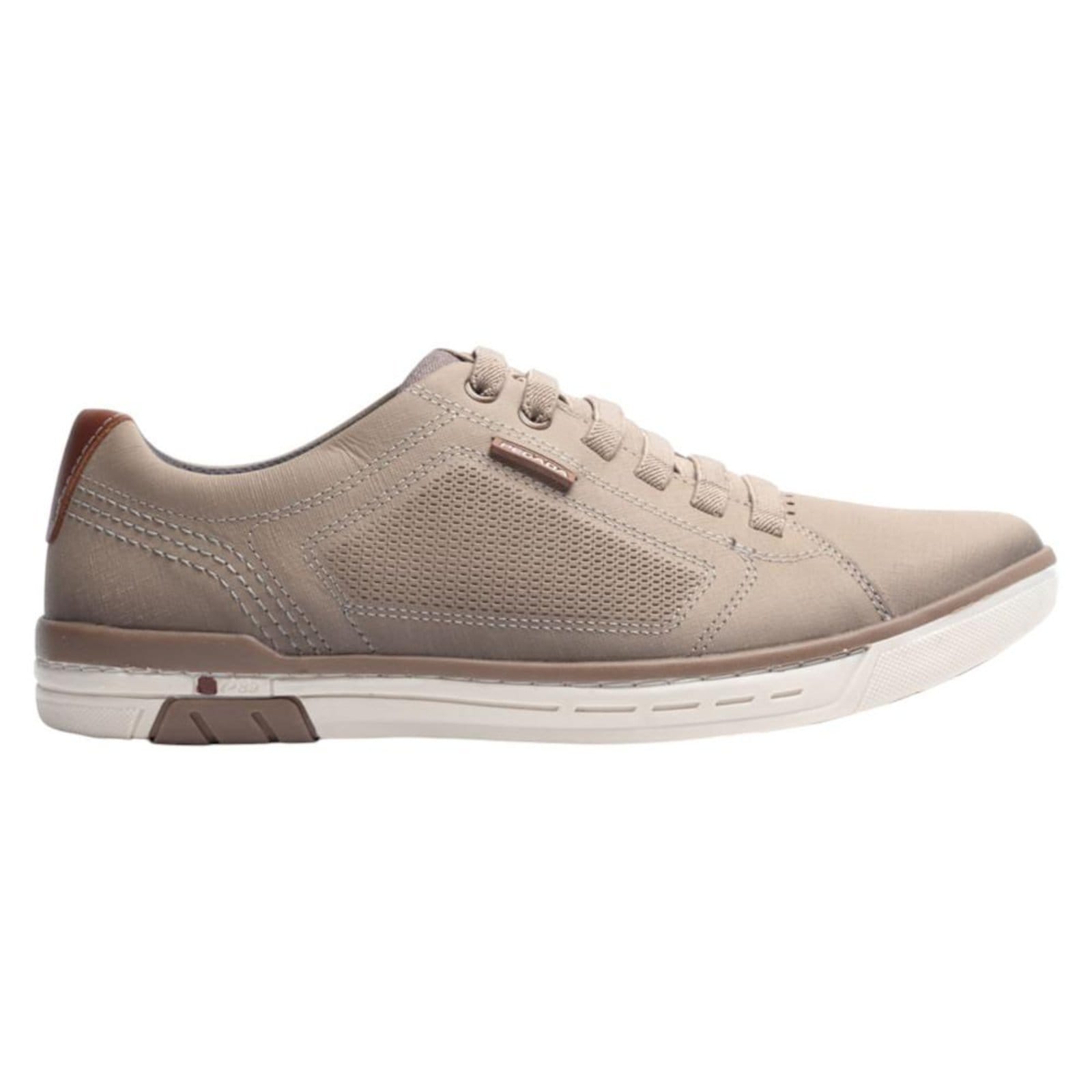 Tenis Sapatênis Pegada Couro Masculino Jeans Areia