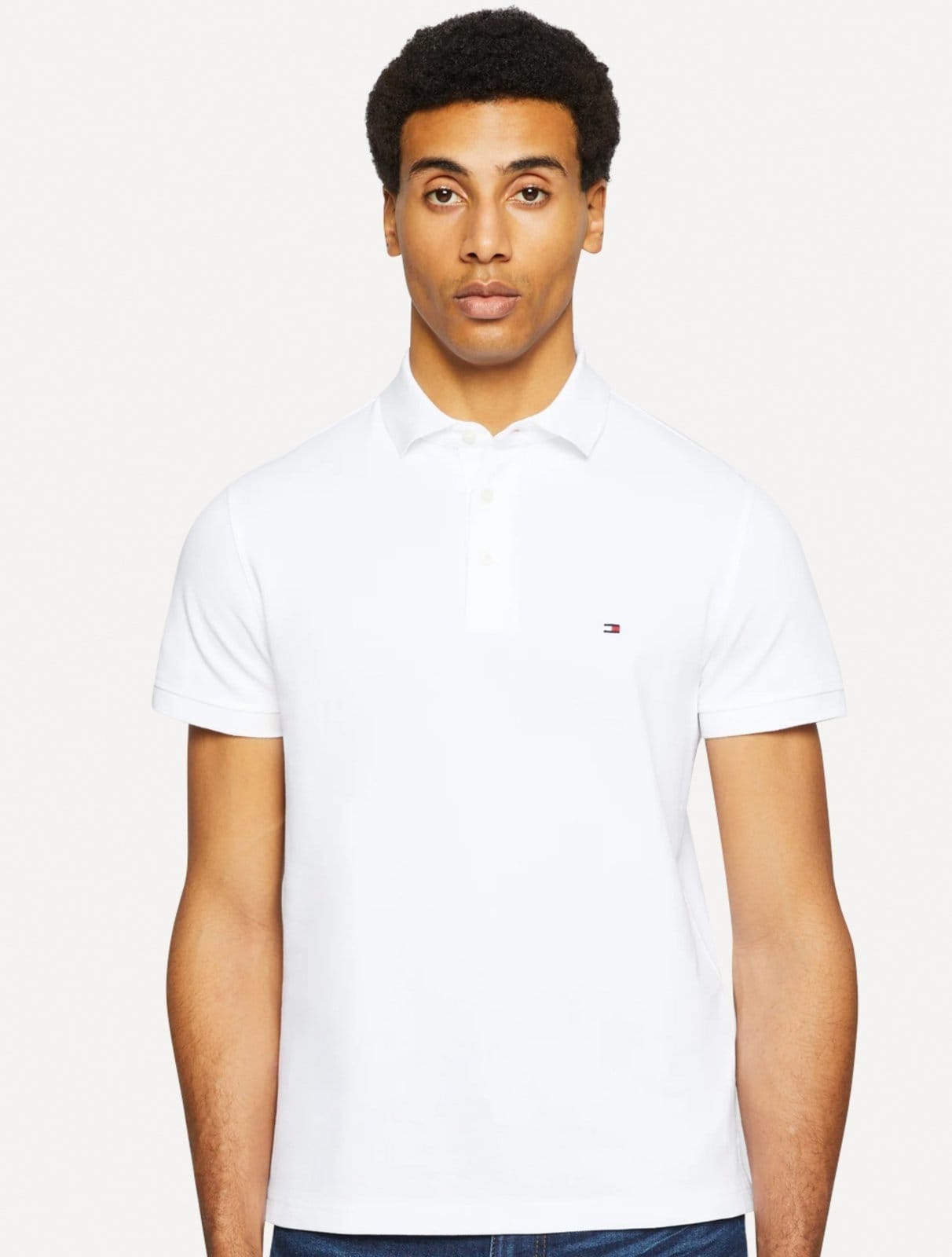 Polo Tommy Hilfiger Masculina Slim 1985