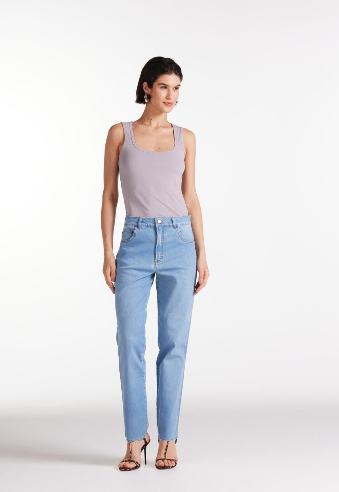 Calça Jeans Reta 5 Bolsos Traymon Jeans