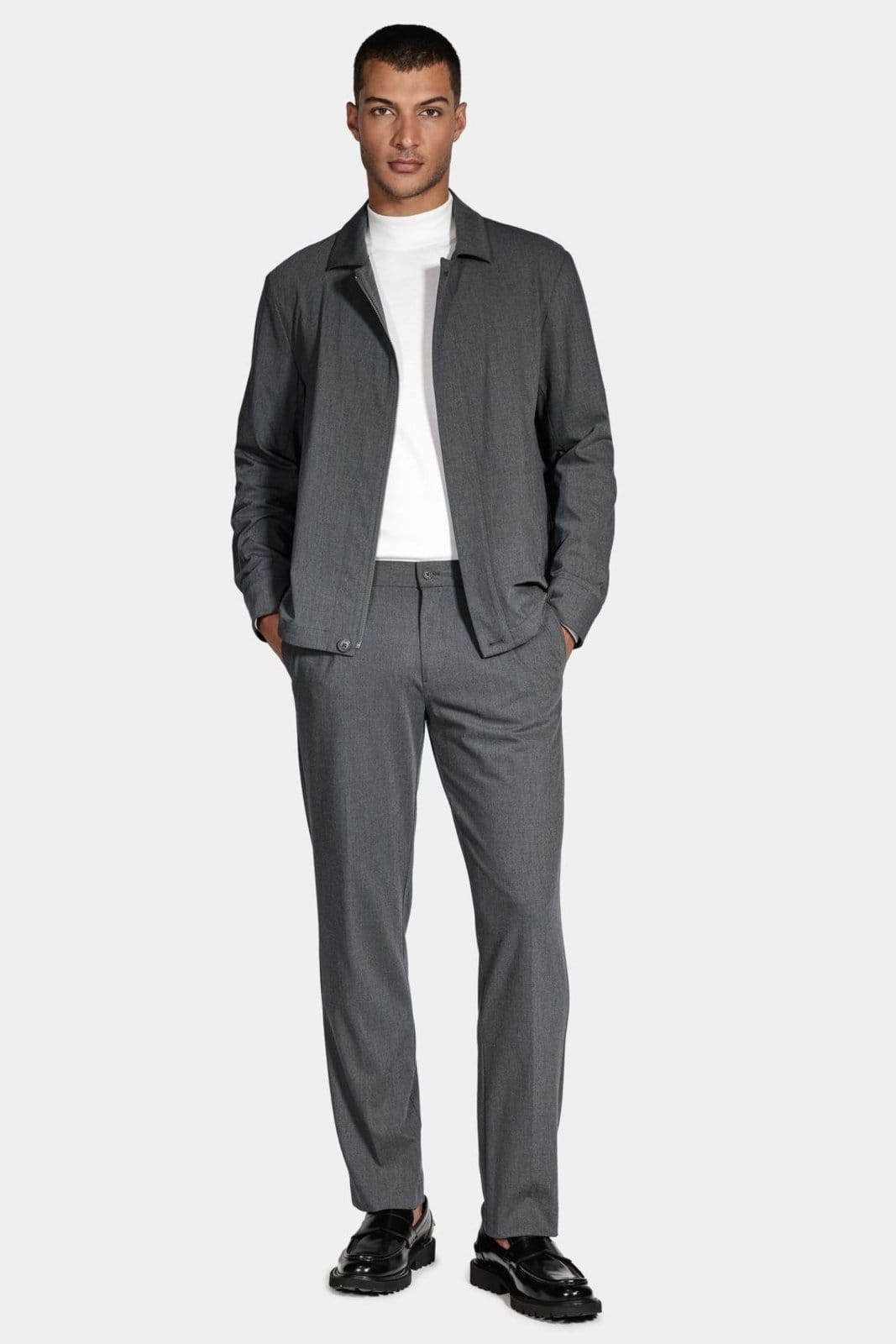 Jaqueta Aramis Pv Mescla Grafite Mescla - 2