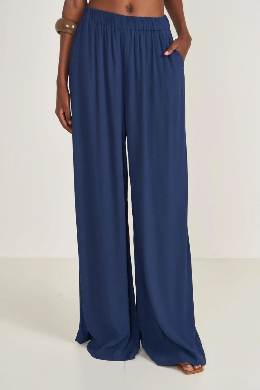 Calça Joana Cós Com Elástico Colcci Darkness