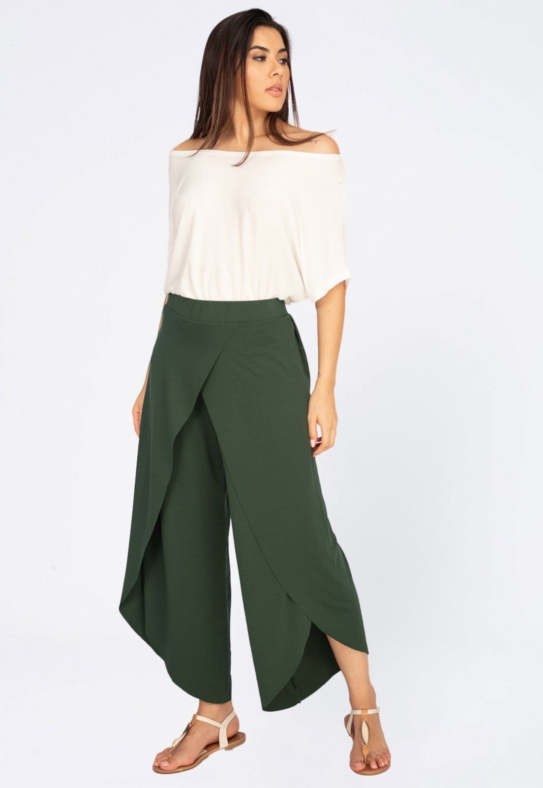 Calça Pantacourt Amazonia Vital Transpassada Malha