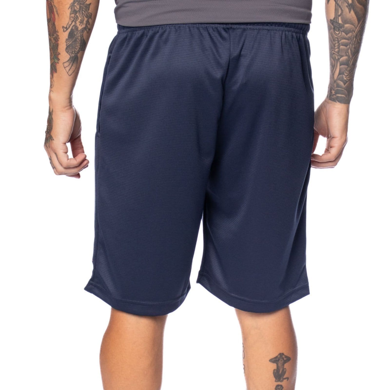 Vista 2 Bermuda Masculina Ninety Eight N-Dry Cintura édia Marinho Ninety Eight azul marinho