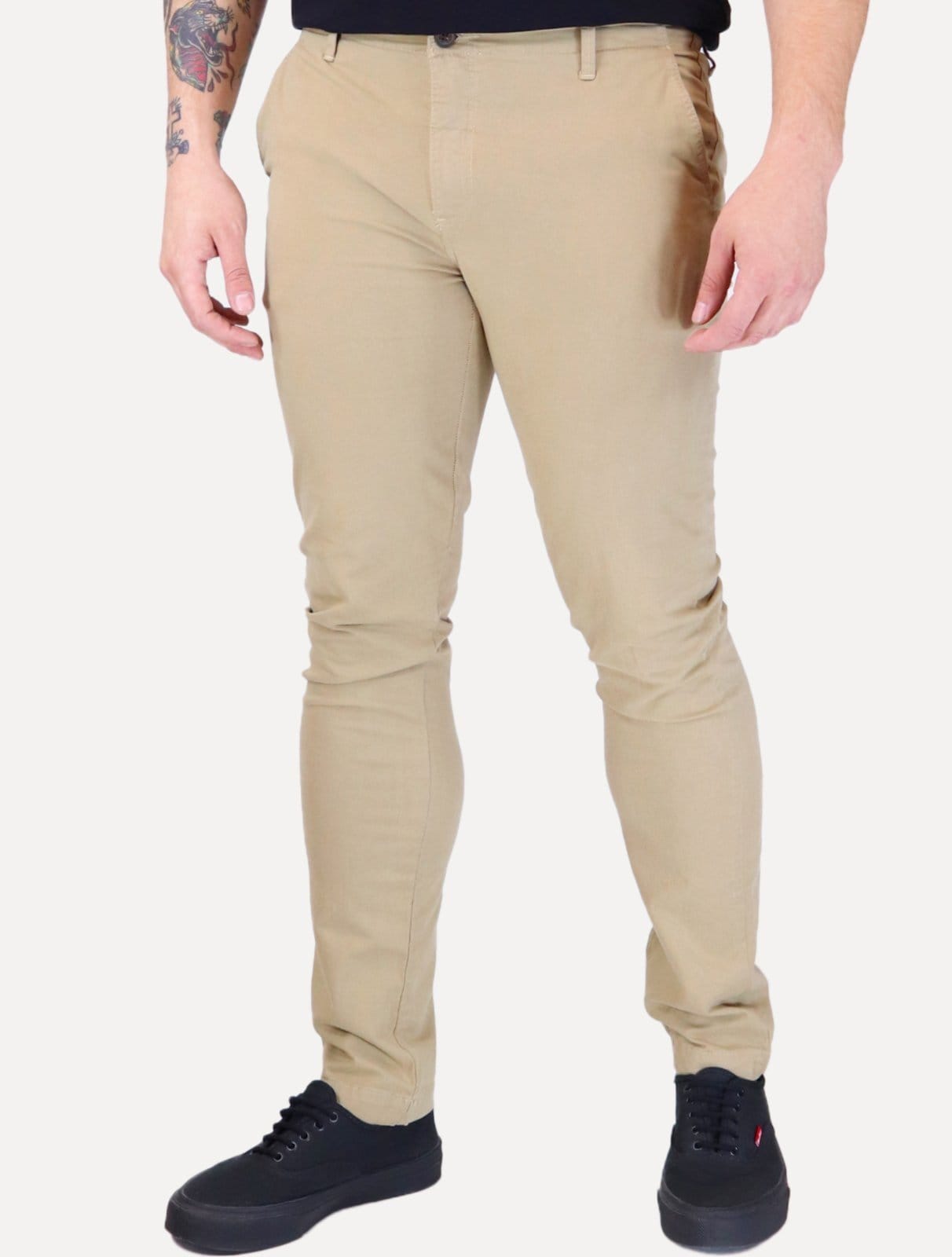 Calça Sergio K Masculina Chino Sarja Elastano