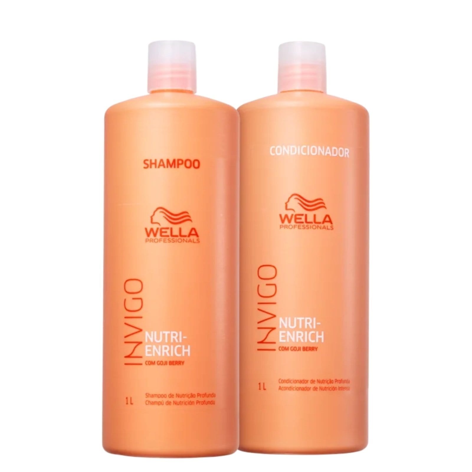 Vista principal Wella Kit Nutri Enrich Shampoo 1L+Condicionador 1L Wella unico