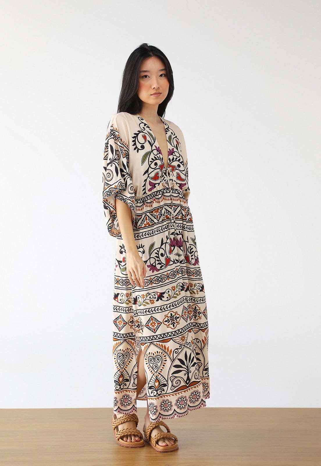 Vestido FARM Longo Adriele