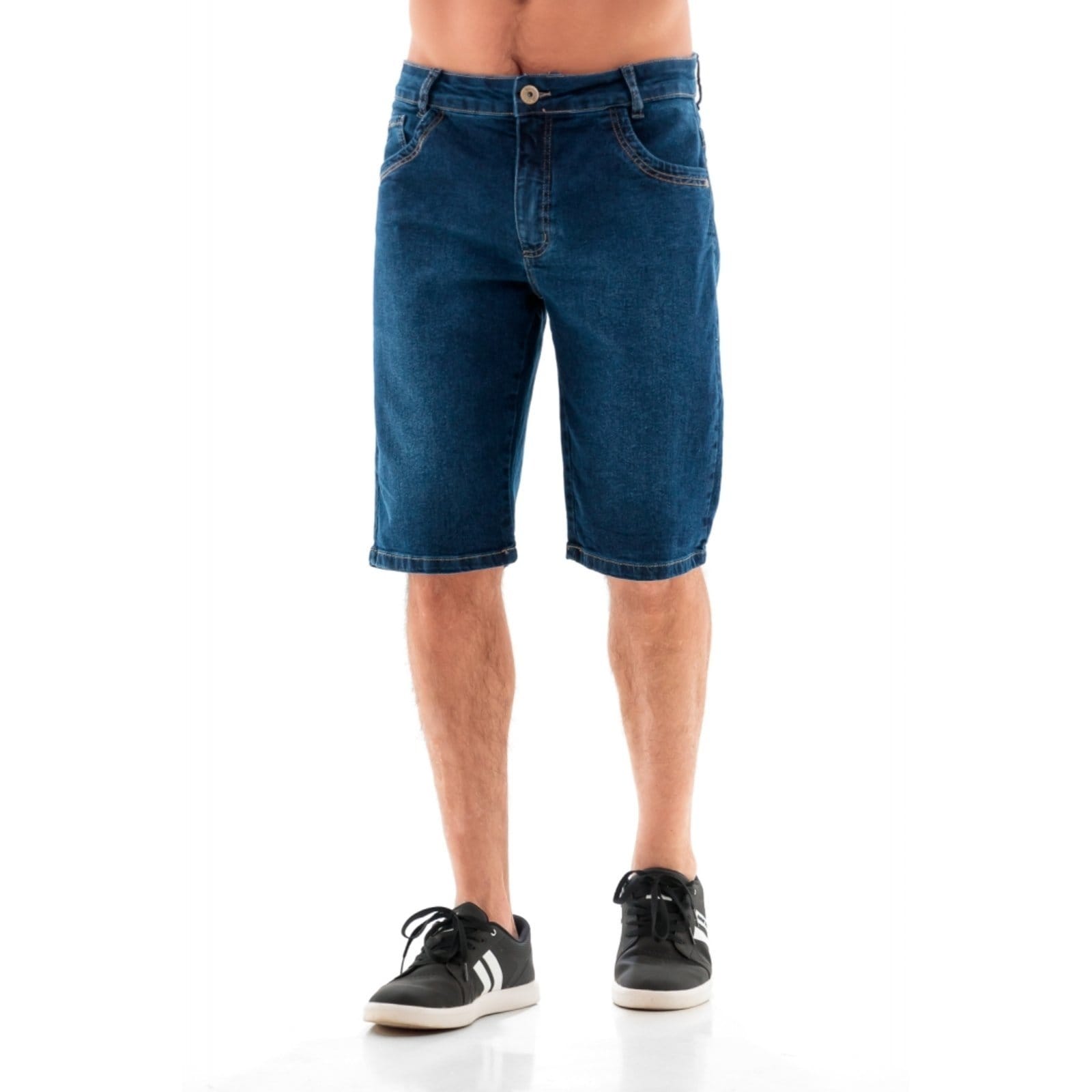 Bermuda Masculina Confort com Bordado