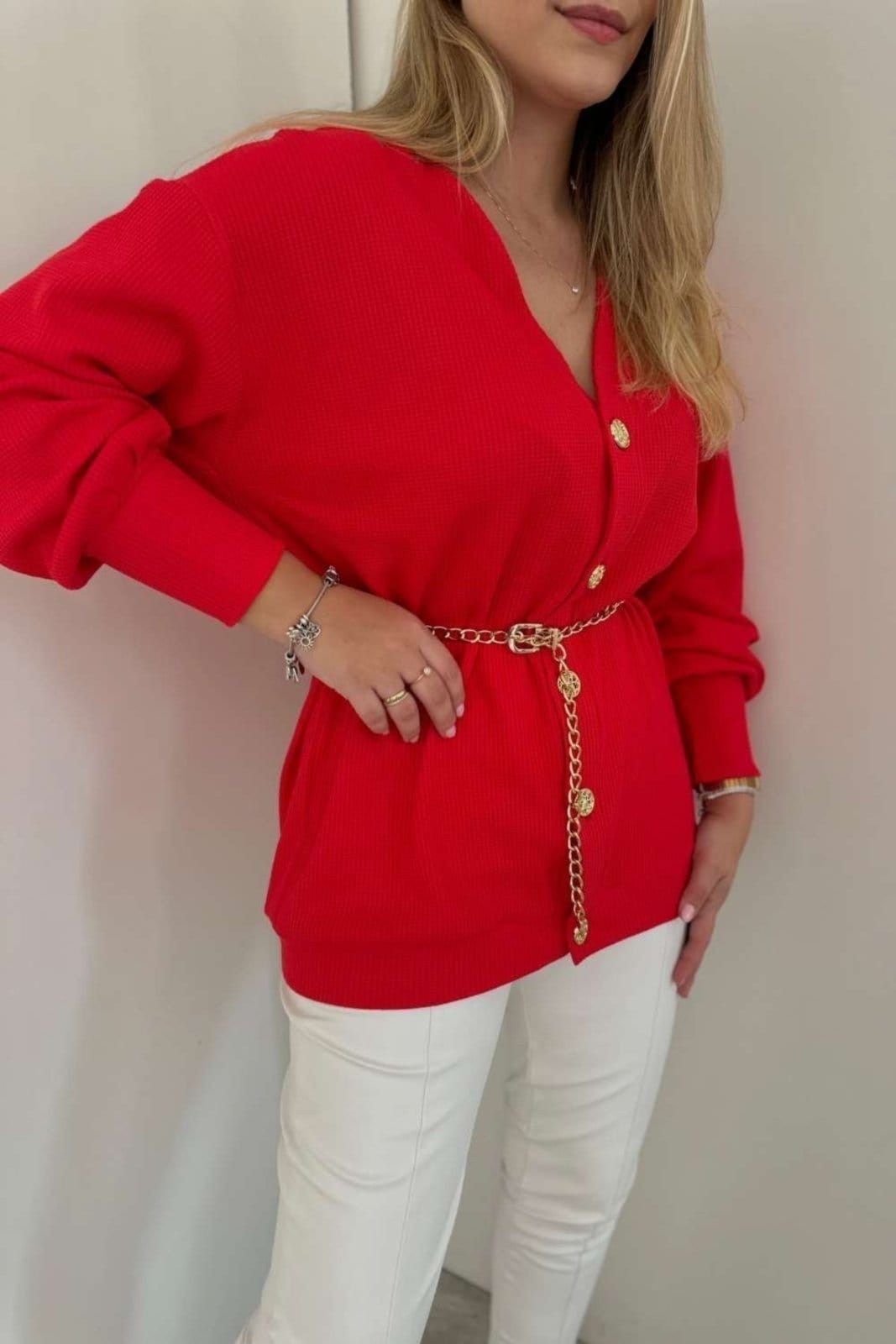 Cardigan Vanibele Malha