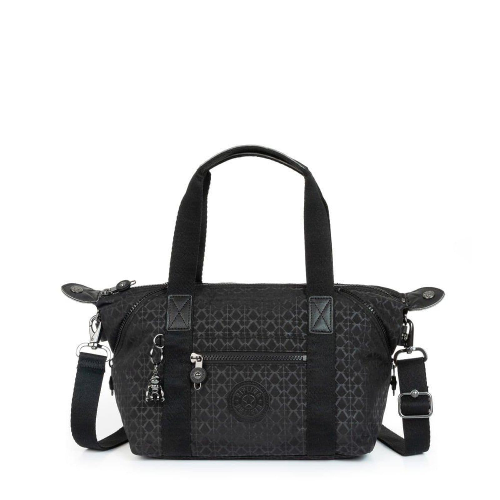 Bolsa De Mão Kipling Art Mini 13L Signature Preto