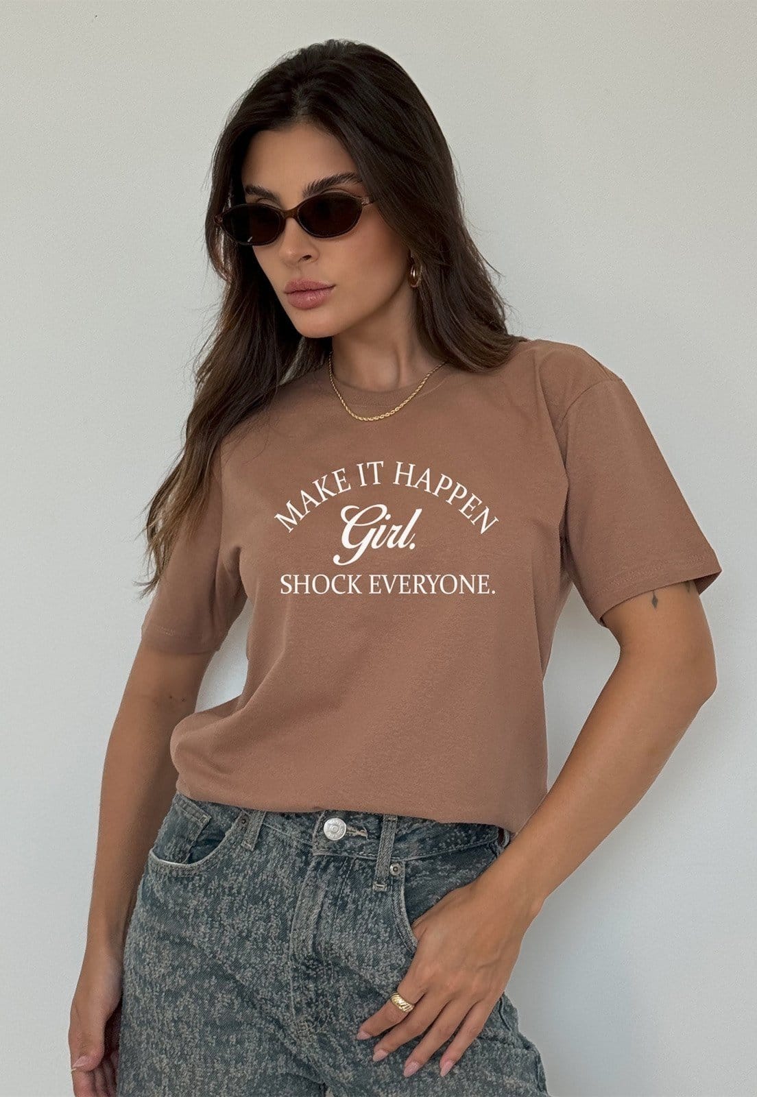 Camiseta Cianitas Estampa Shock Everyone