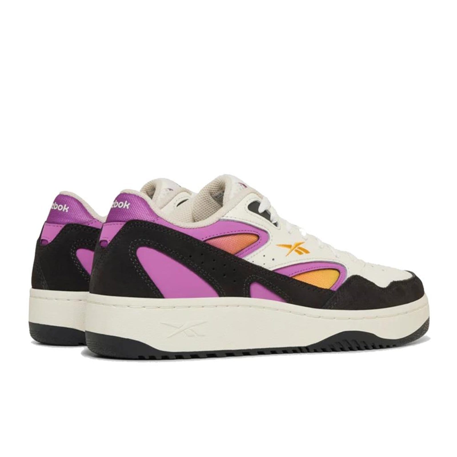 Vista 2 Tênis Reebok ATR Chill 96 Masculino Chalk/Black/Purple Reebok branco black