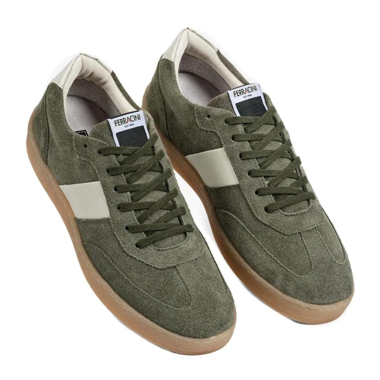 Vista 2 Tênis Masculino Ferracini Ibiza 7583-710 Oliva FERRACINI incolor