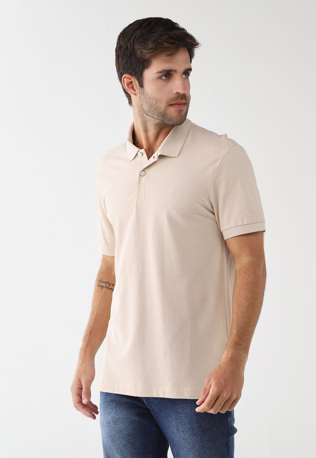 Polo Masculina Forum Gola Tradicional