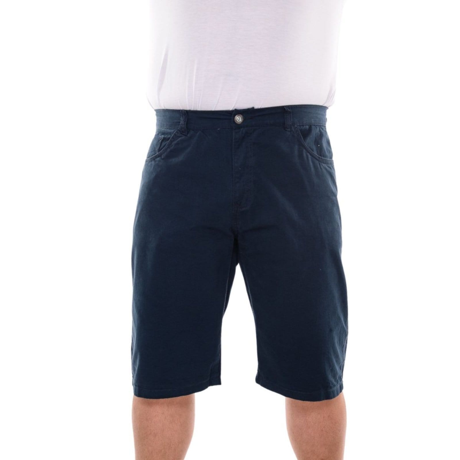 Bermuda Colorida Masculina na Sarja Plus Size