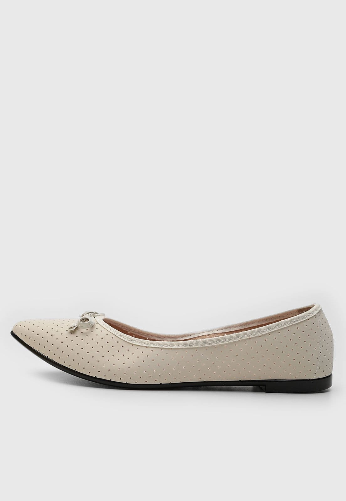 Sapatilha Moleca Conforto Off-White