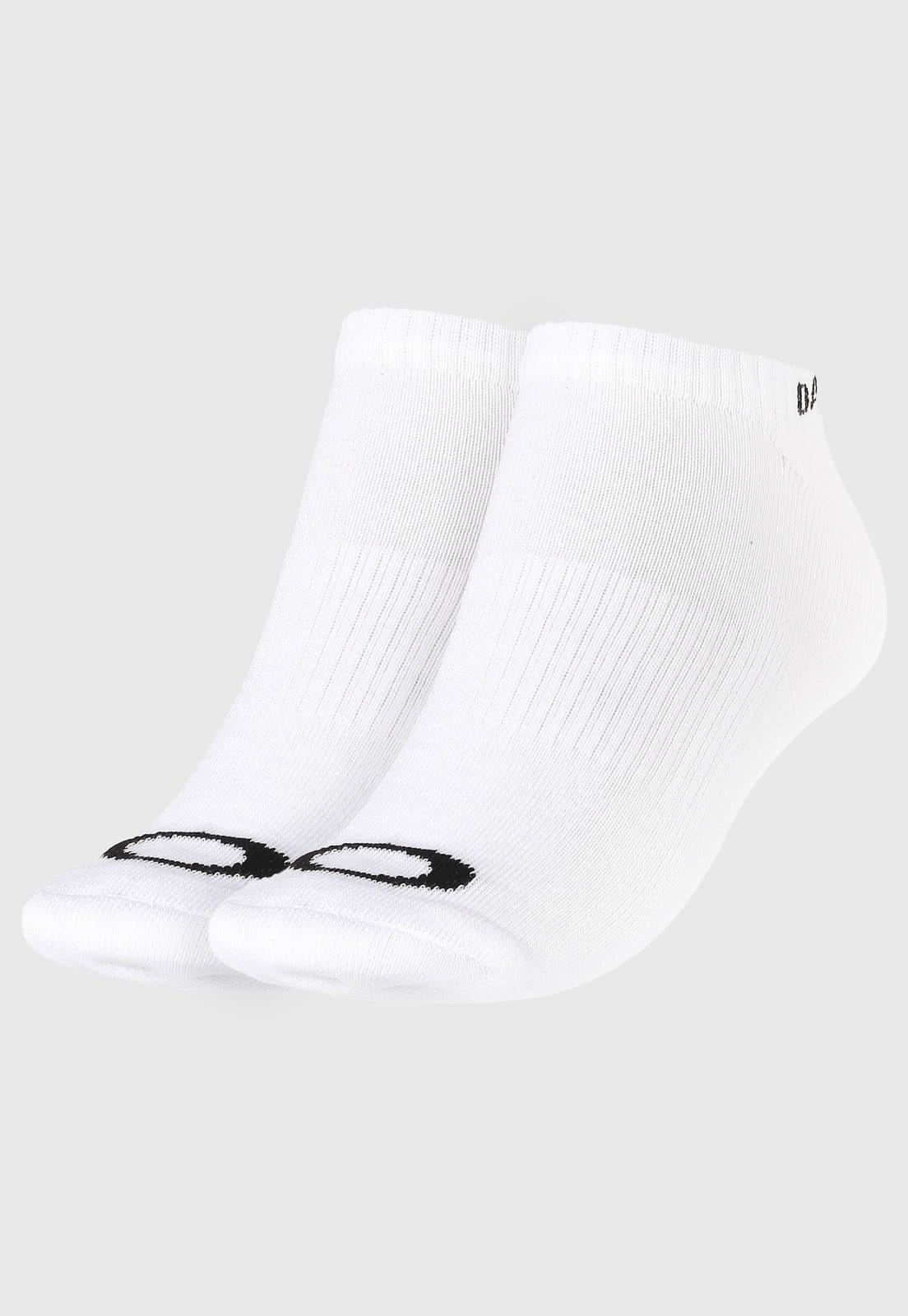 Meia Oakley Bark Low Quarter Branca