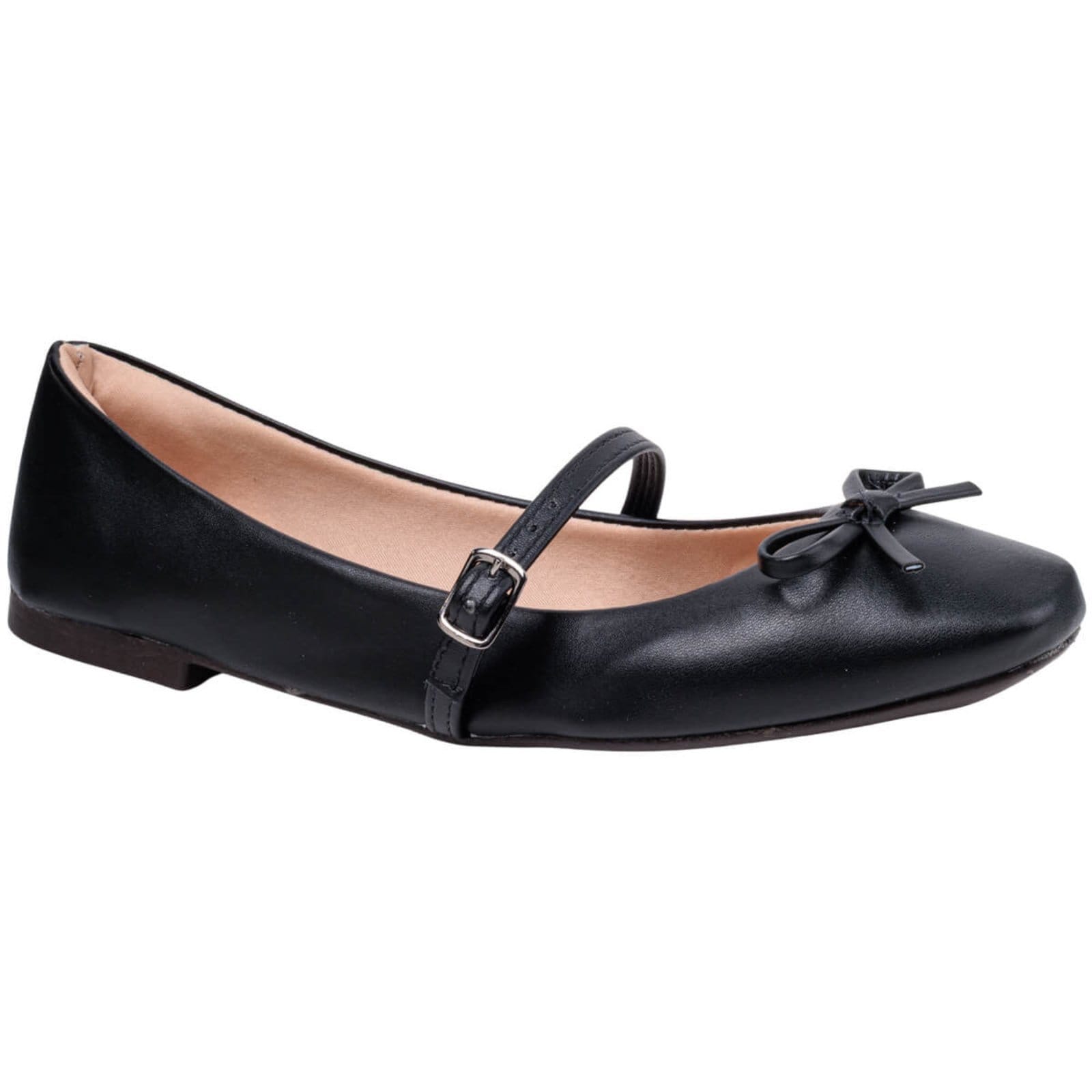 Sapatilha Feminina Bailarina Flat Bico Quadrado Confortável Via Angel 9301