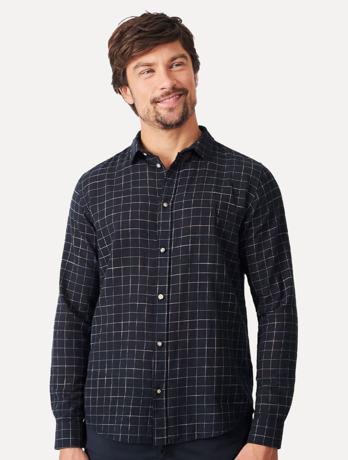 Camisa Reserva Masculina Flanela Xadrez Athletic Camp Preta
