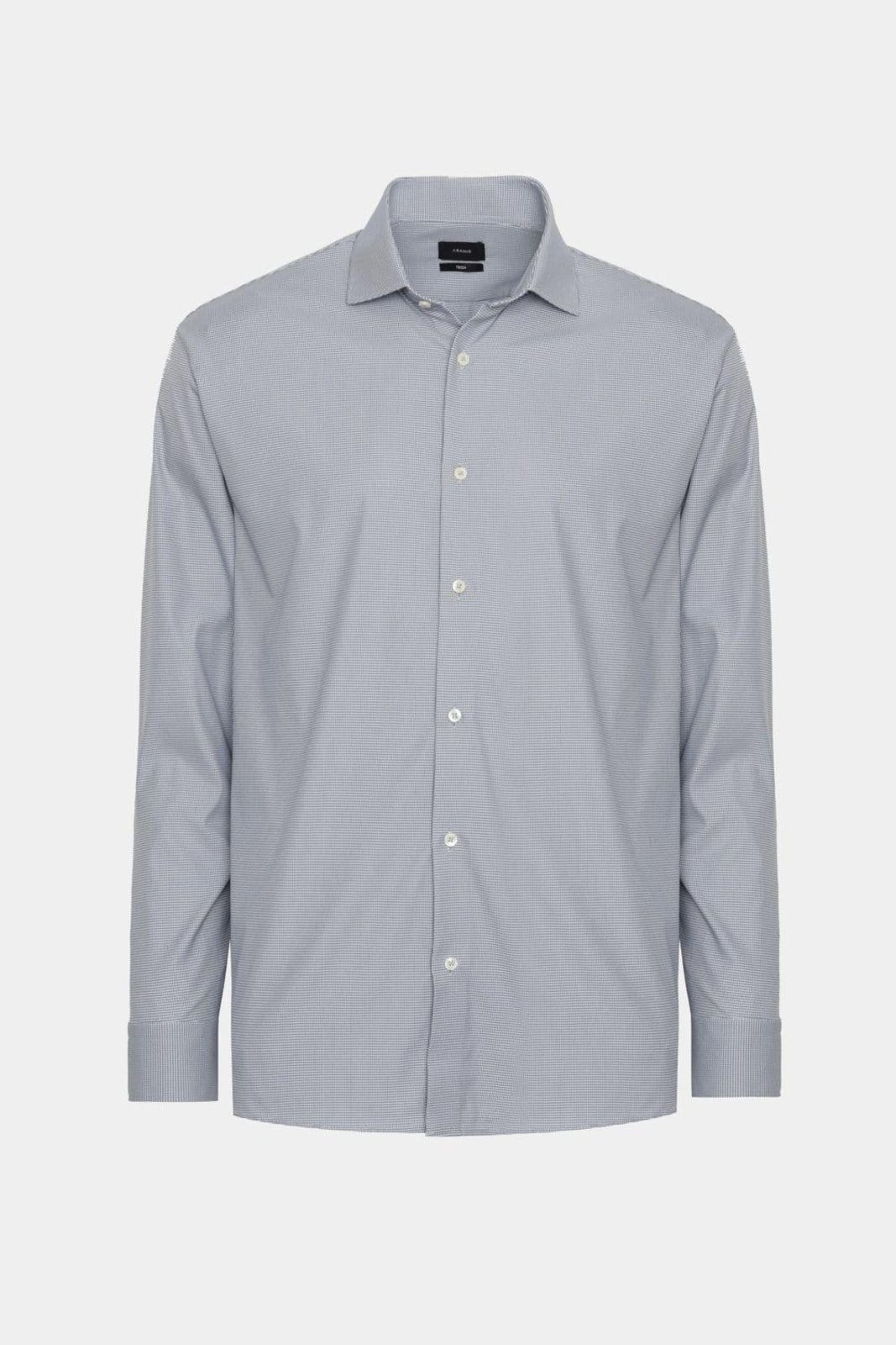 Camisa Aramis Regular Manga Longa Tech Flex Com Branco