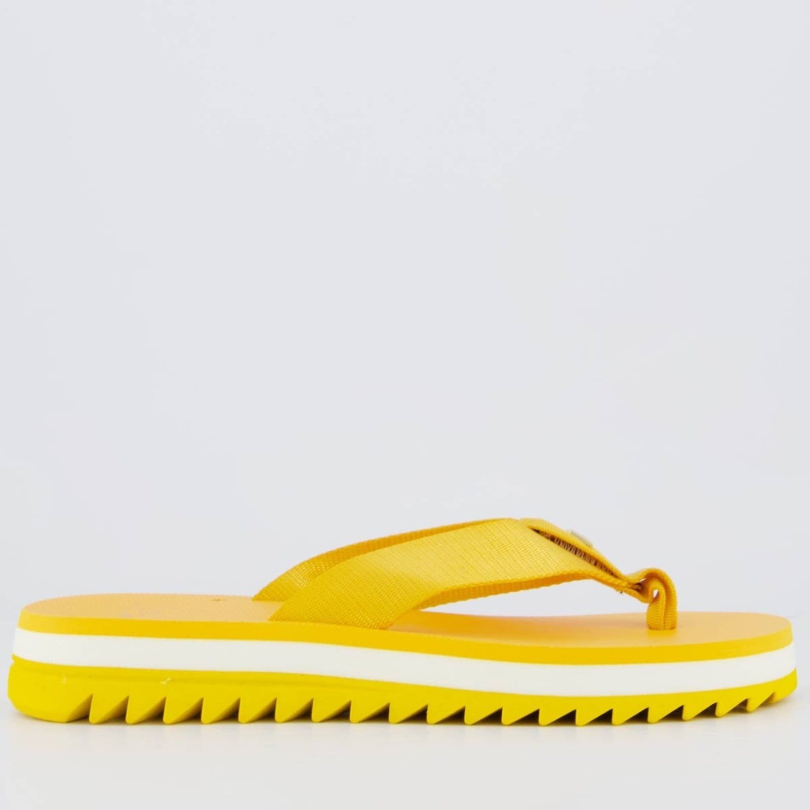 Vista 2 Chinelo Kenner Kyra Anitta Feminino Kenner amarelo