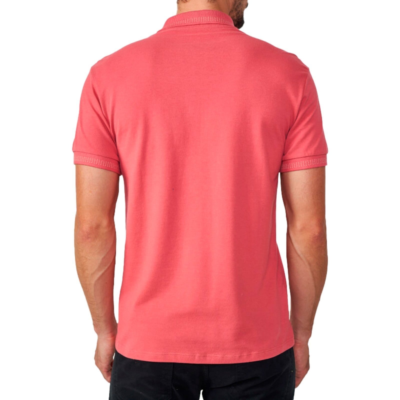 Vista 2 Camisa Polo Colcci Dots Pr25 Bloodmary Masculino Colcci vermelho