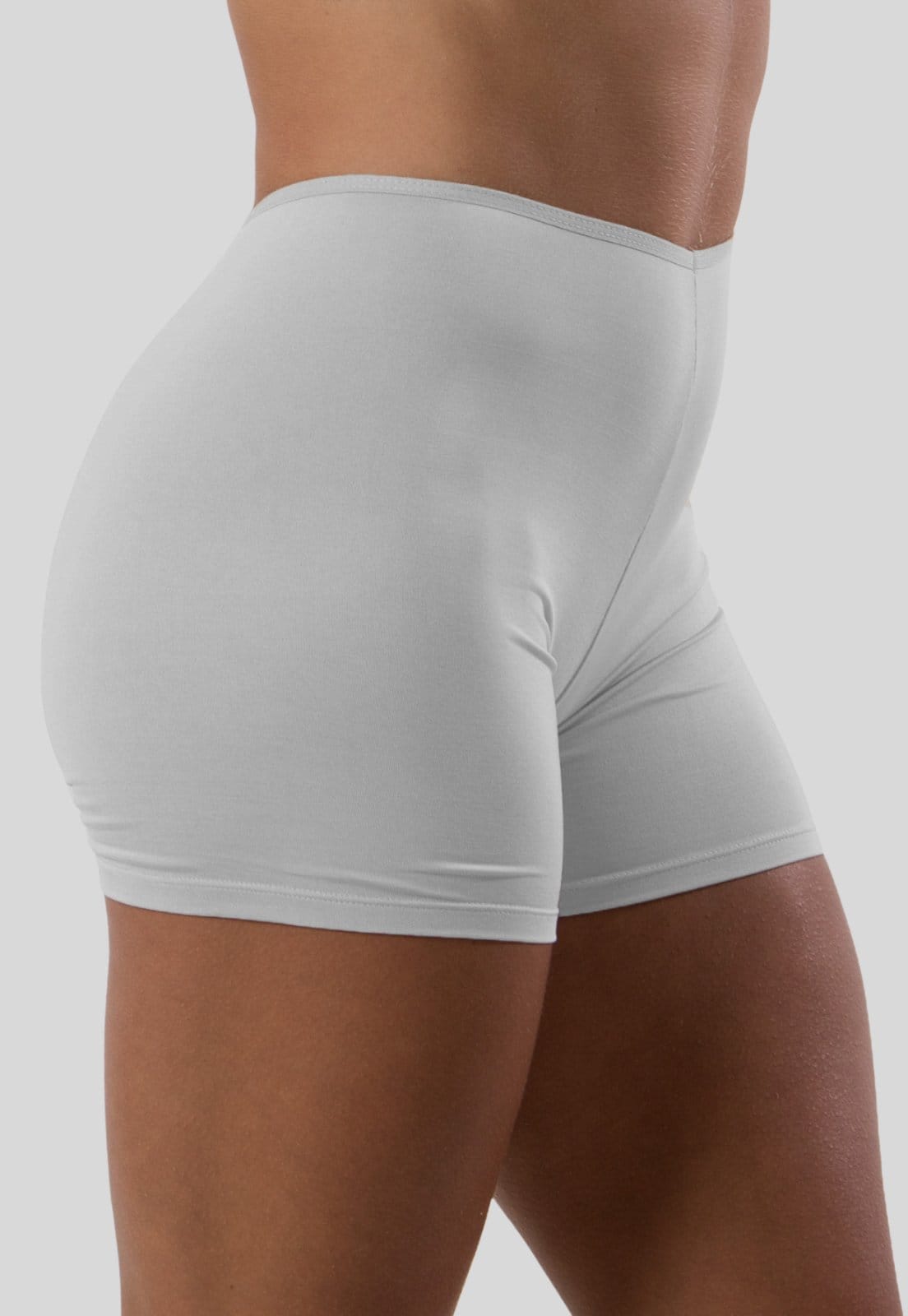Vista 2 Short Feminino Segunda Pele Anagua Calcinha Bermuda Intima Térmica Rioutlet branco