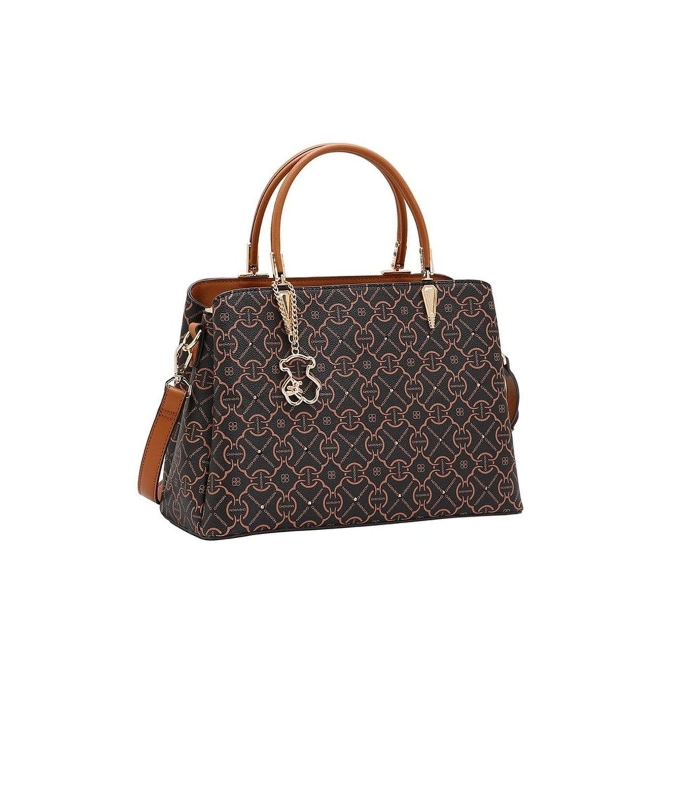 Bolsa Chenson Classic Cristal Estruturada Cafe