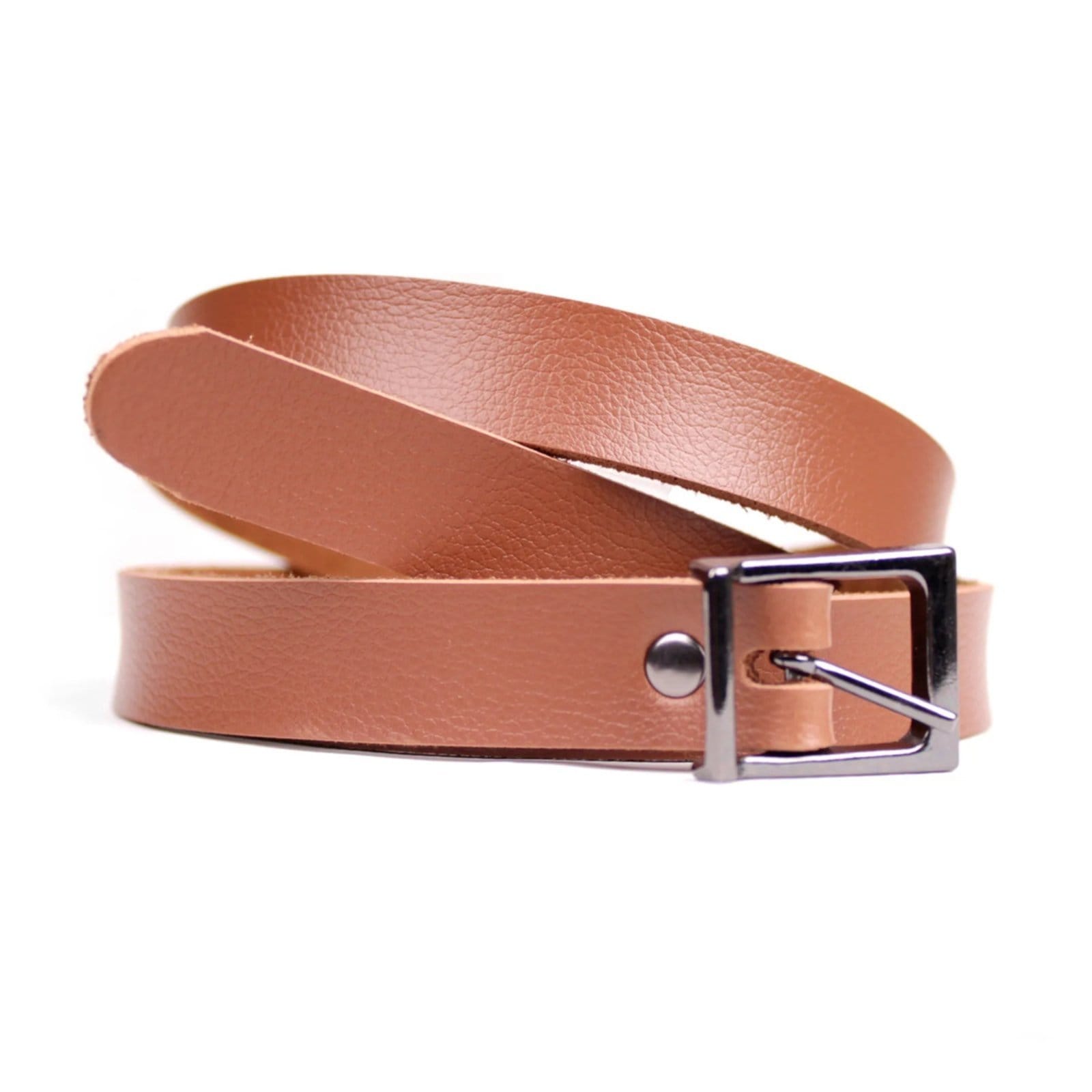 Cinto Slim com Fivela Grafite Artlux FM002