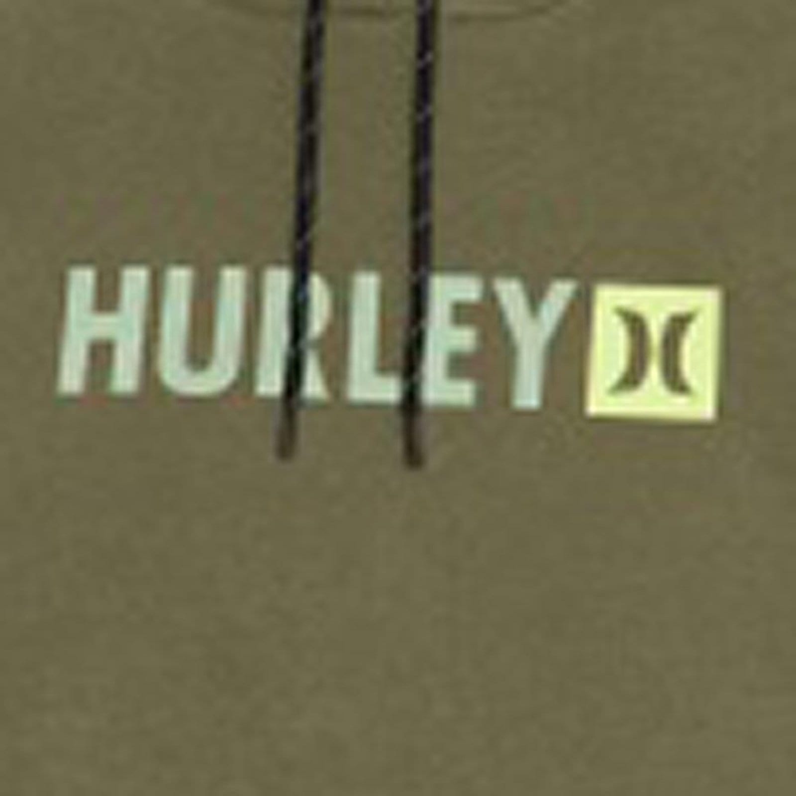 Vista 2 Moletom Hurley Canguru Square 2 WT25 Masculino Militar hurley verde