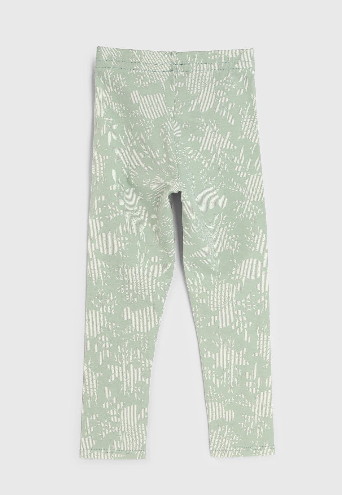 Vista 2 Infantil - Legging Milon Estampa Folhas Milon verde