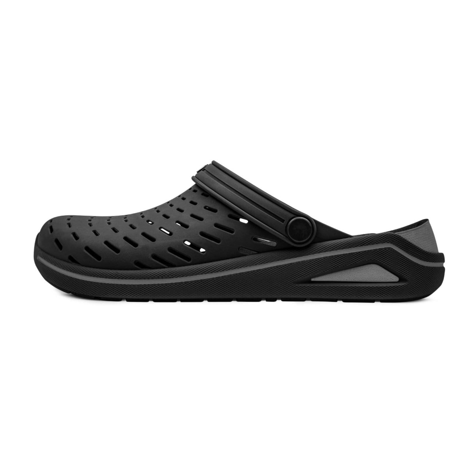 Vista principal Sandália Babuche Brave Clog Grafite Boaonda preto