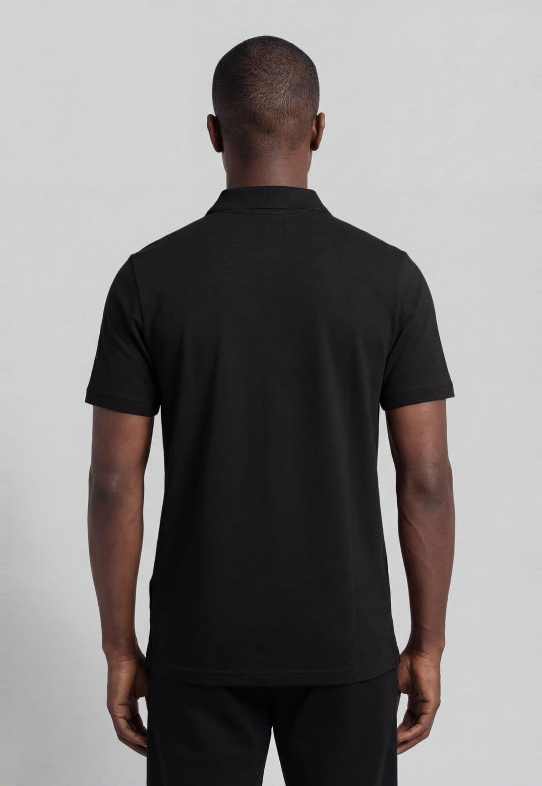 Vista 2 Polo Masculina Puma ESS NO 1 Logo Preta Puma preto