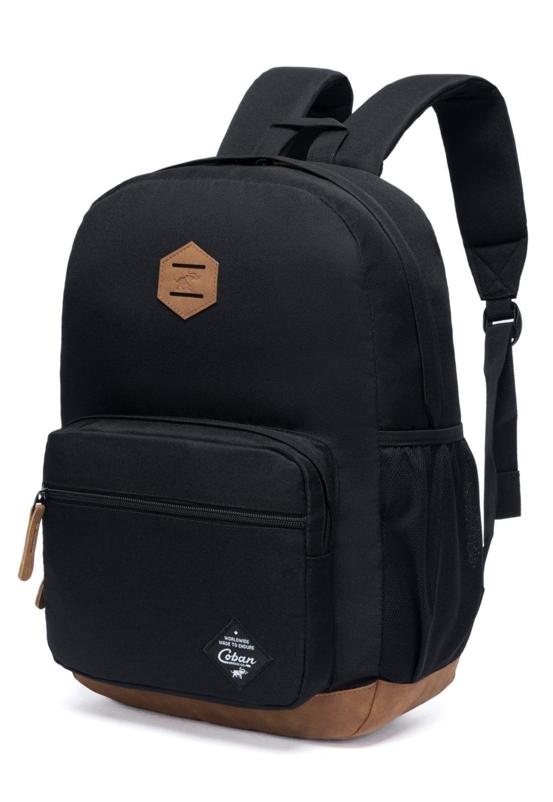 Vista 2 Mochila Coban Espaçosa Resistente Faculdade Casual COBAN preto