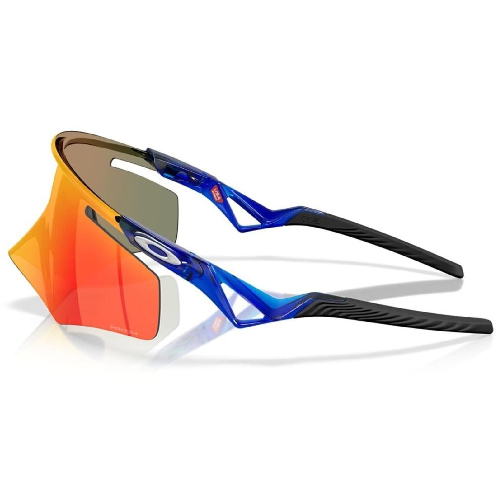 Vista 2 Óculos de Sol Oakley QNTM Kato Crystal Blue Prizm Ruby Oakley azul blue
