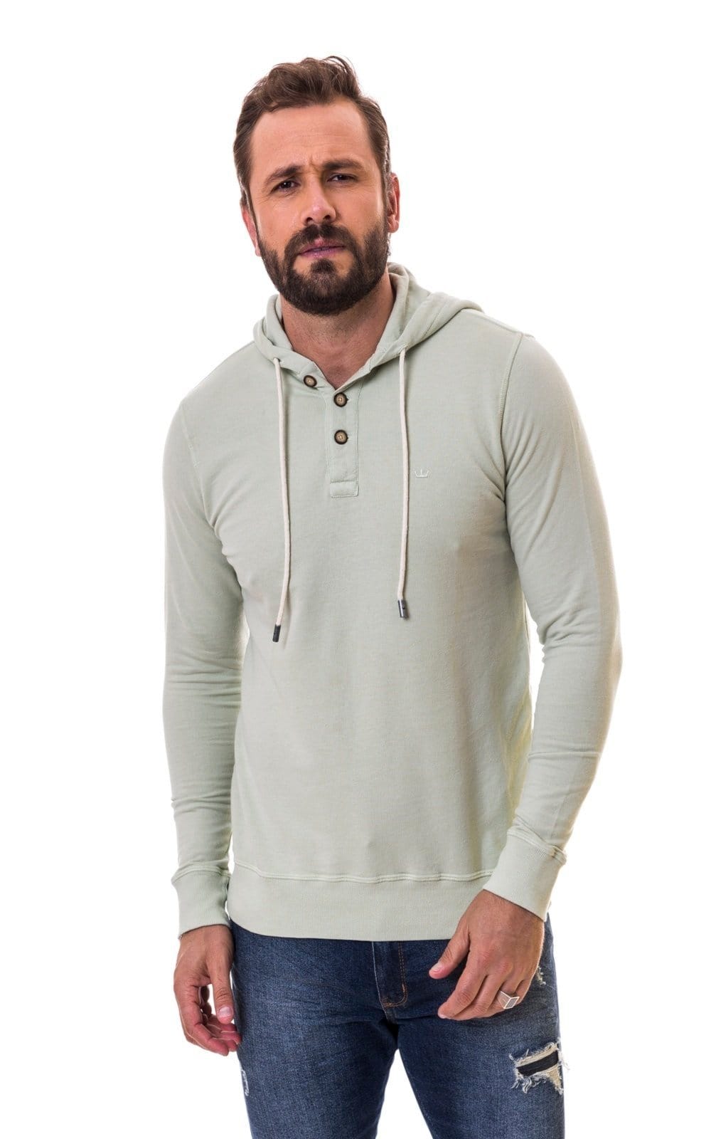 Moletom Aburguesia Slim Fit Claro