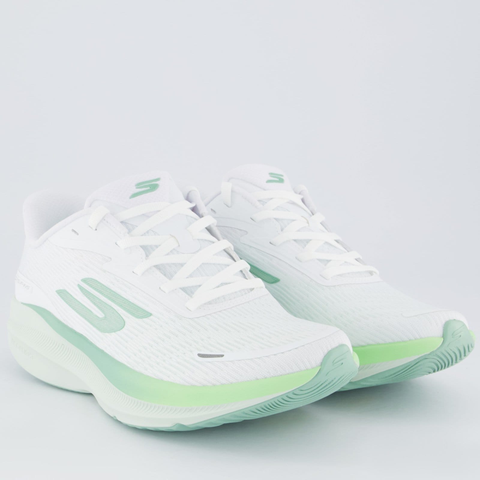 Vista 2 Tênis Skechers Aero Pulse Feminino Skechers branco