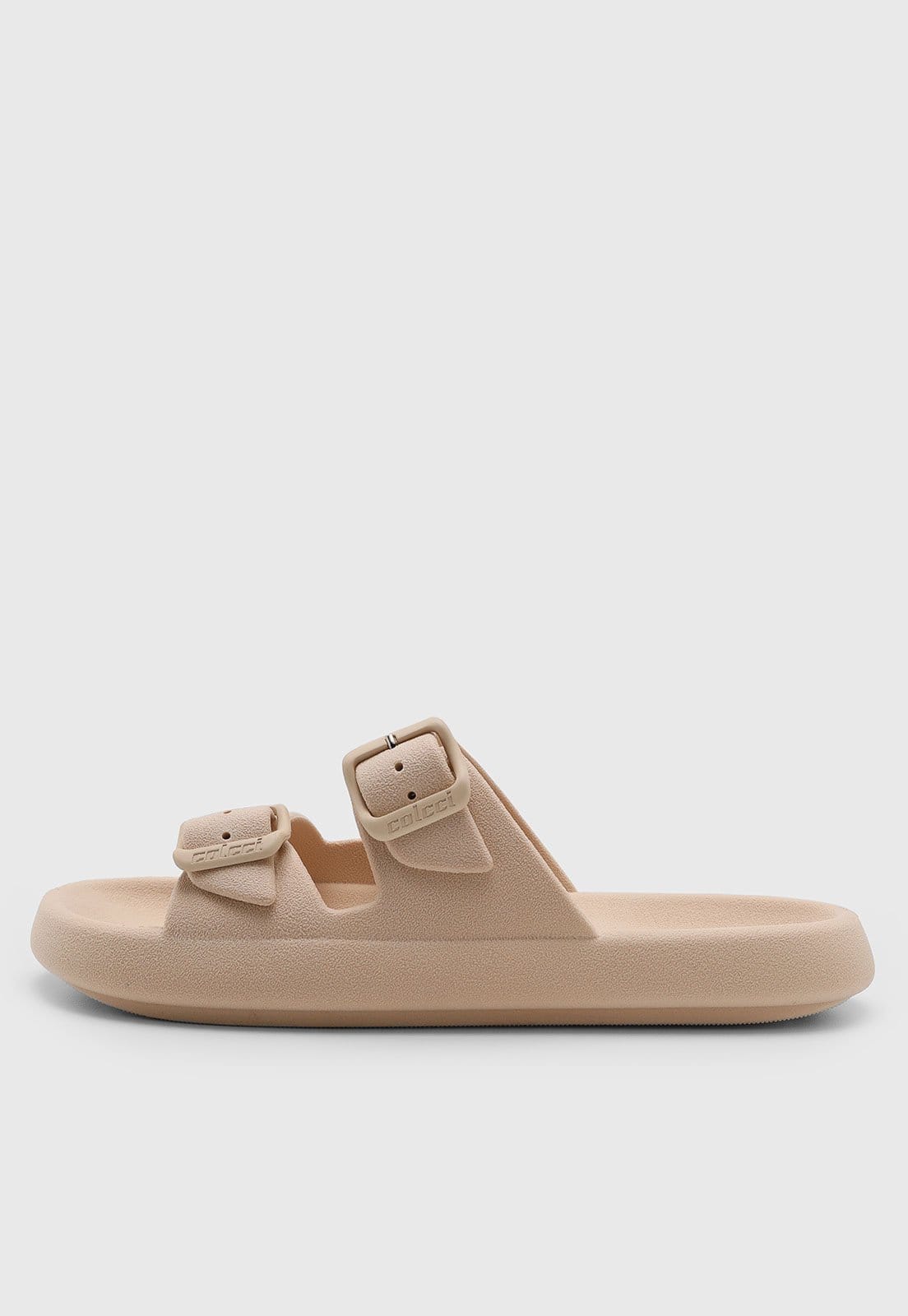 Rasteira Feminina Colcci Duas tiras com fivelas ajustáveis