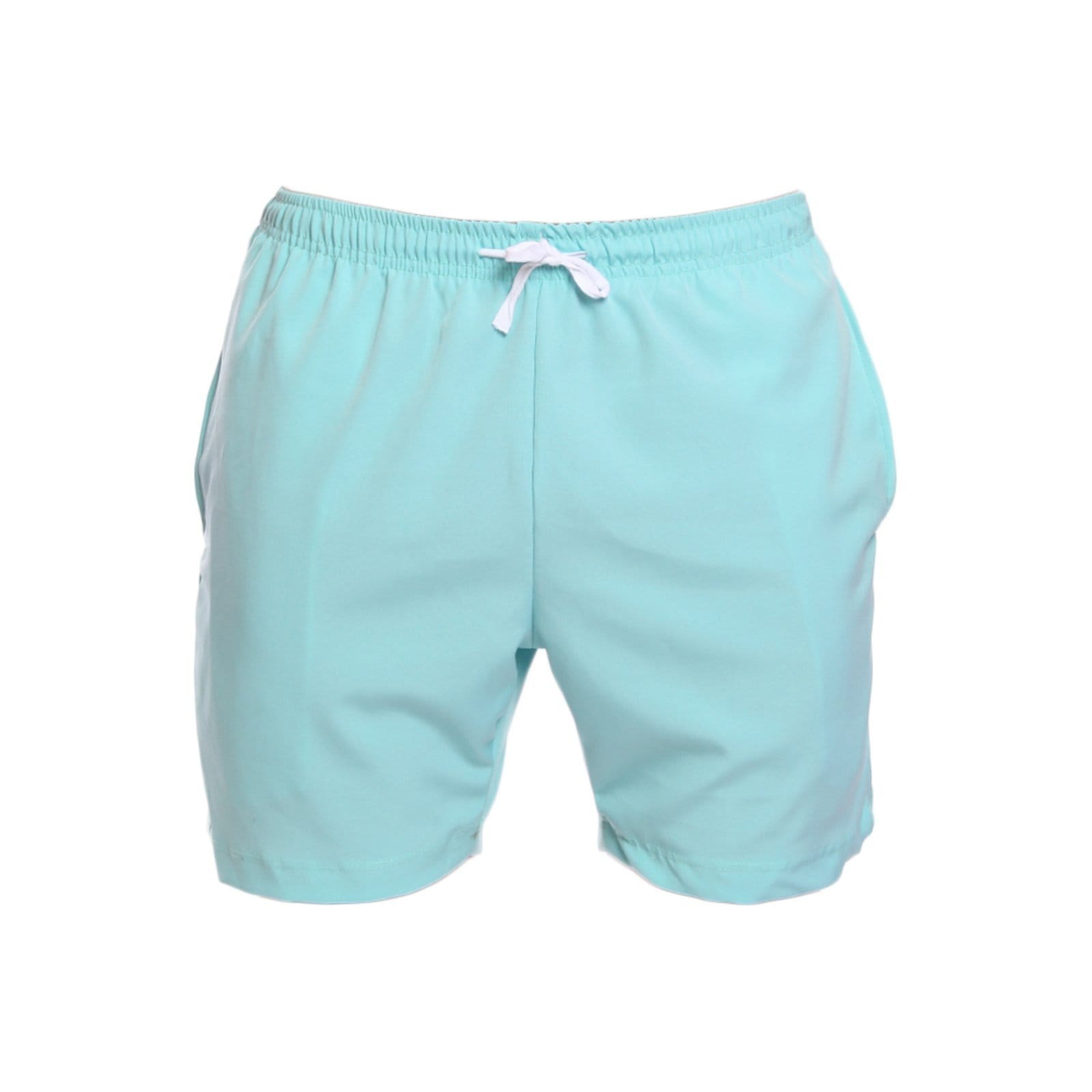 Kit 2 Shorts Tactel Masculino Adulto Estilo Mauricinho Praia Piscina Preto/Verde - 2