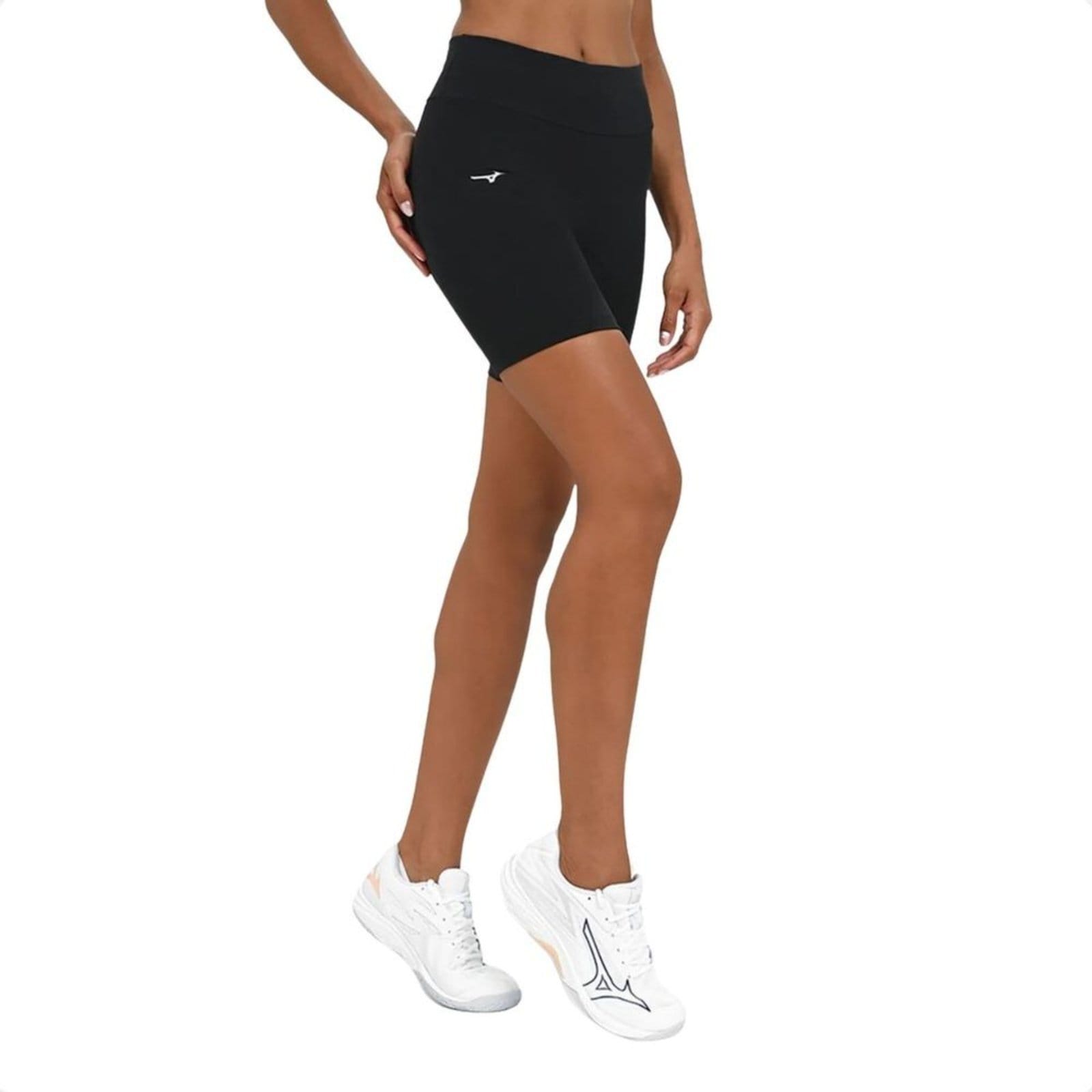 Bermuda Feminina Curta Mizuno Essence Preta