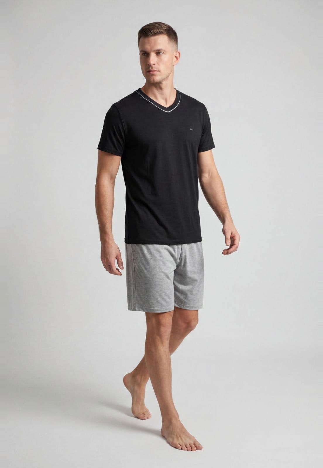 Conjunto Pijama Curto Masculino Malwee