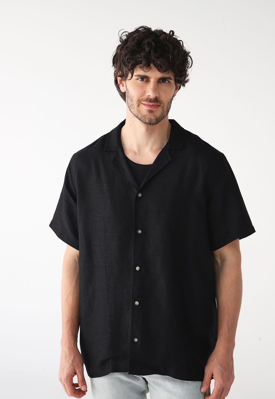 Camisa Colcci Oversized Lisa Preta