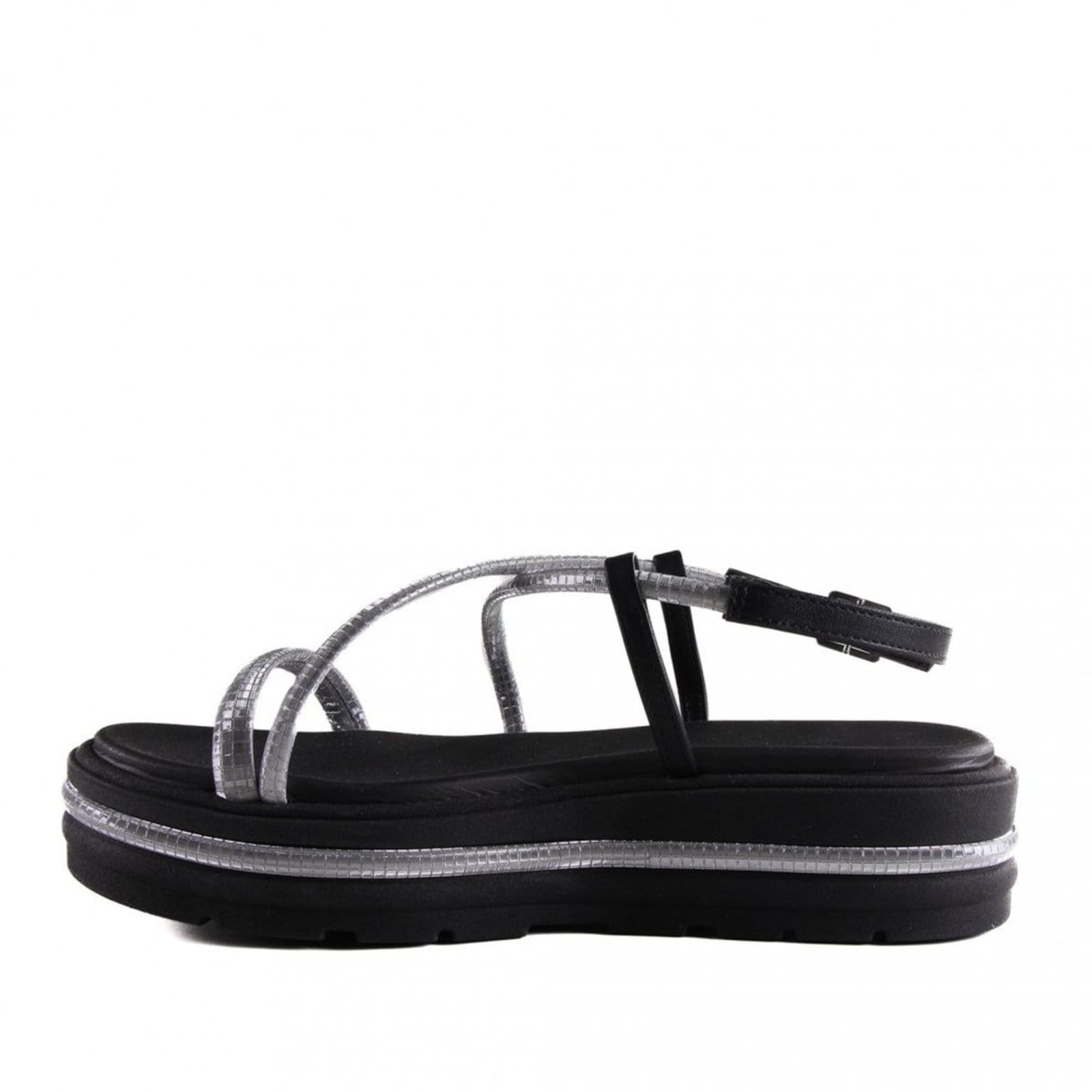 Vista 2 Sandália Zariff Feminina Plataforma T2230-402 Zariff Zariff preto