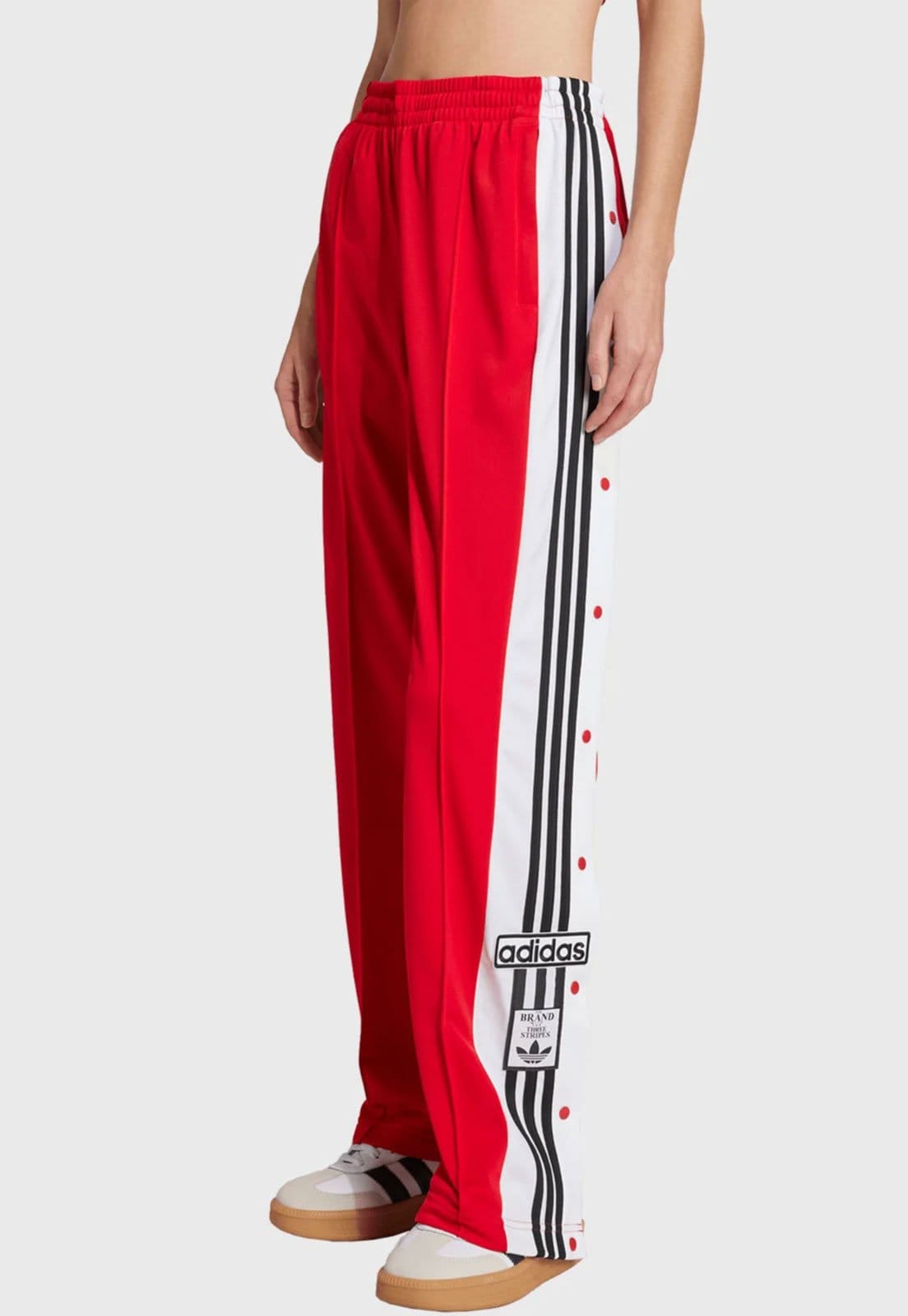 Calça Adidas Originals Reta Adibreak Vermelha