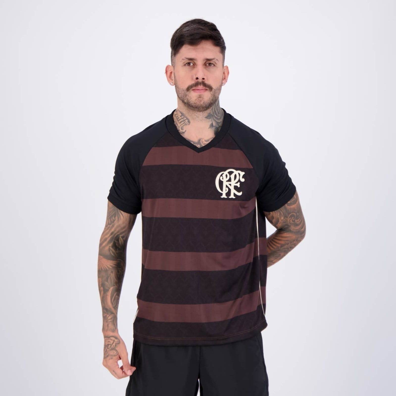Camisa Flamengo Consciência Negra Diamante Preta e