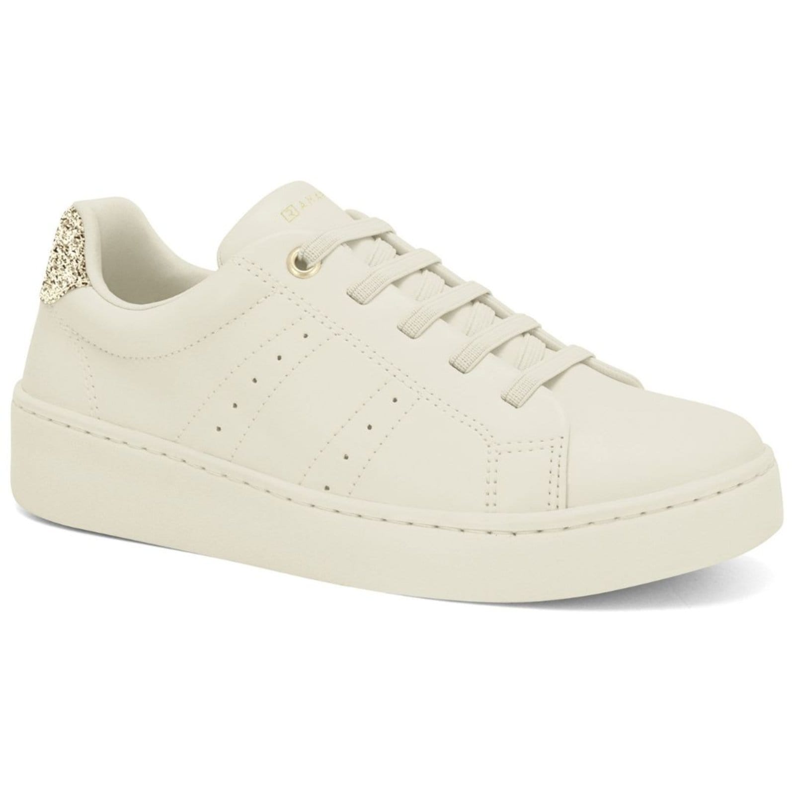 Tênis Ramarim Off White Glíter 2476205-1